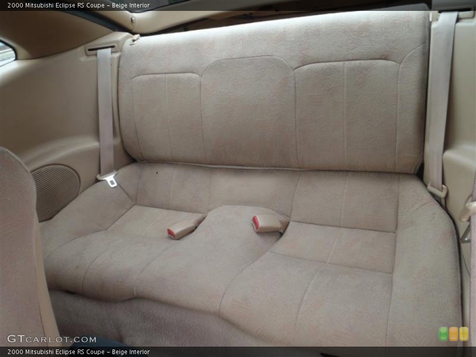 Beige Interior Photo for the 2000 Mitsubishi Eclipse RS Coupe #54280163