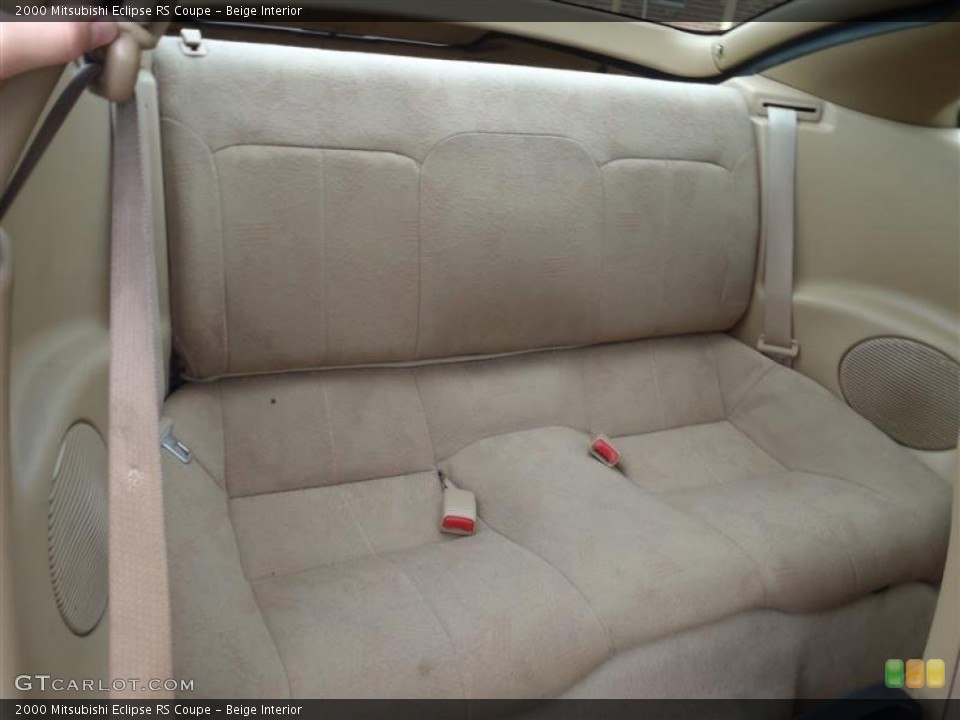 Beige Interior Photo for the 2000 Mitsubishi Eclipse RS Coupe #54280199