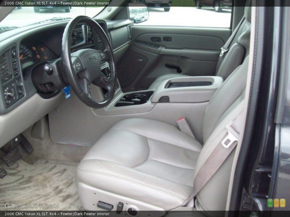 Pewter/Dark Pewter Interior Photo for the 2006 GMC Yukon XL SLT 4x4 #54280961