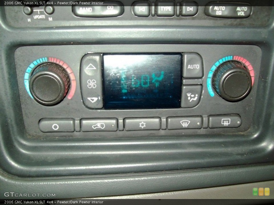 Pewter/Dark Pewter Interior Controls for the 2006 GMC Yukon XL SLT 4x4 #54281033