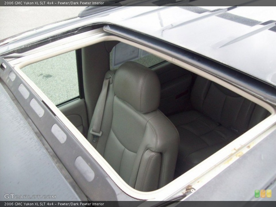 Pewter/Dark Pewter Interior Sunroof for the 2006 GMC Yukon XL SLT 4x4 #54281096