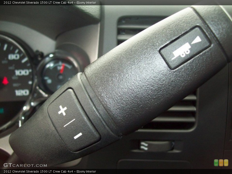 Ebony Interior Transmission for the 2012 Chevrolet Silverado 1500 LT Crew Cab 4x4 #54281939
