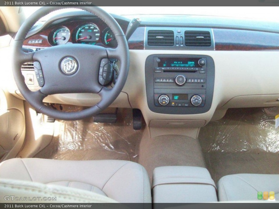 Cocoa/Cashmere Interior Dashboard for the 2011 Buick Lucerne CXL #54282935