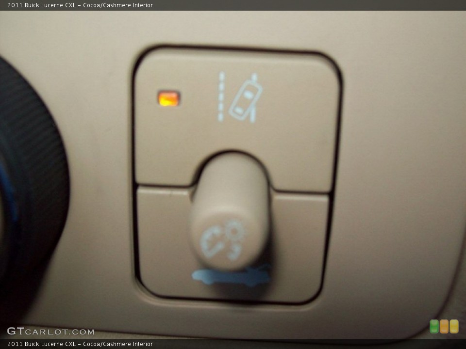 Cocoa/Cashmere Interior Controls for the 2011 Buick Lucerne CXL #54283121