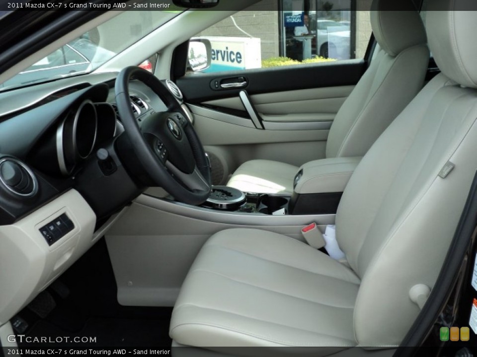 Sand Interior Photo for the 2011 Mazda CX-7 s Grand Touring AWD #54285764