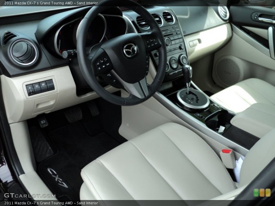 Sand Interior Photo for the 2011 Mazda CX-7 s Grand Touring AWD #54285773