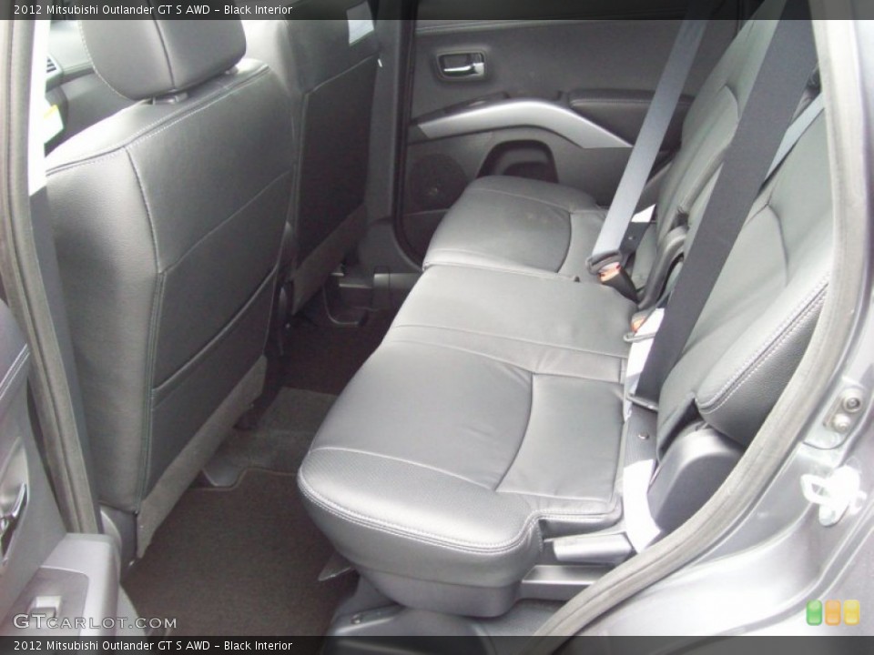 Black Interior Photo for the 2012 Mitsubishi Outlander GT S AWD #54287486