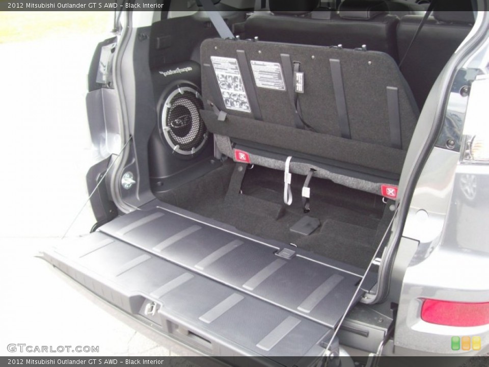 Black Interior Trunk for the 2012 Mitsubishi Outlander GT S AWD #54287510