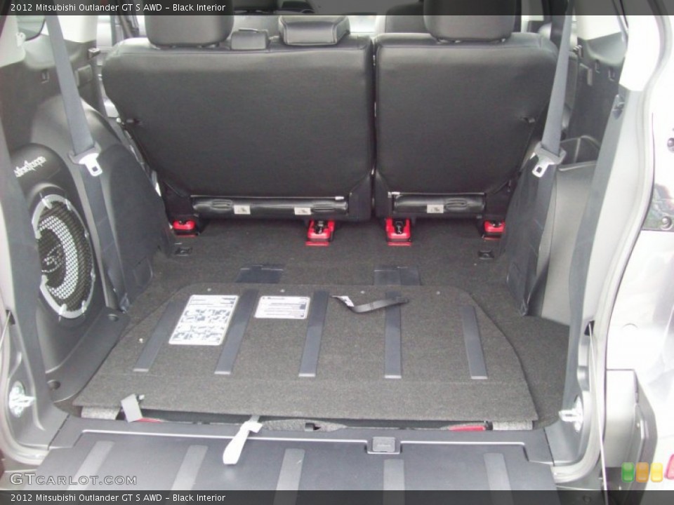 Black Interior Trunk for the 2012 Mitsubishi Outlander GT S AWD #54287513