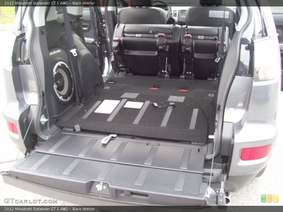 Black Interior Trunk for the 2012 Mitsubishi Outlander GT S AWD #54287519