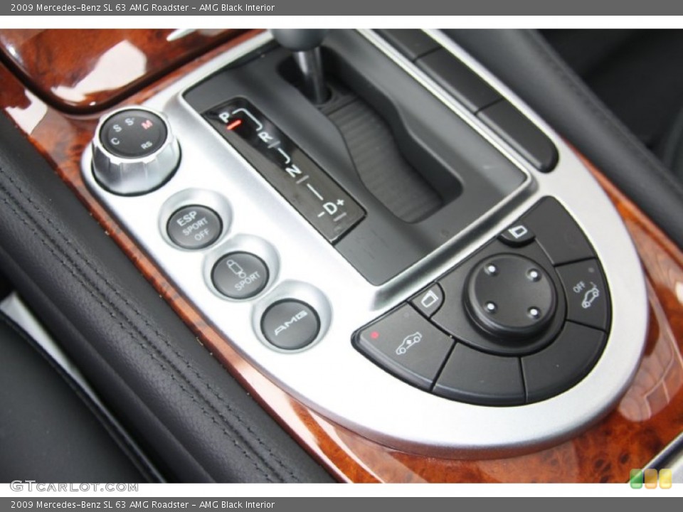 AMG Black Interior Controls for the 2009 Mercedes-Benz SL 63 AMG Roadster #54289868