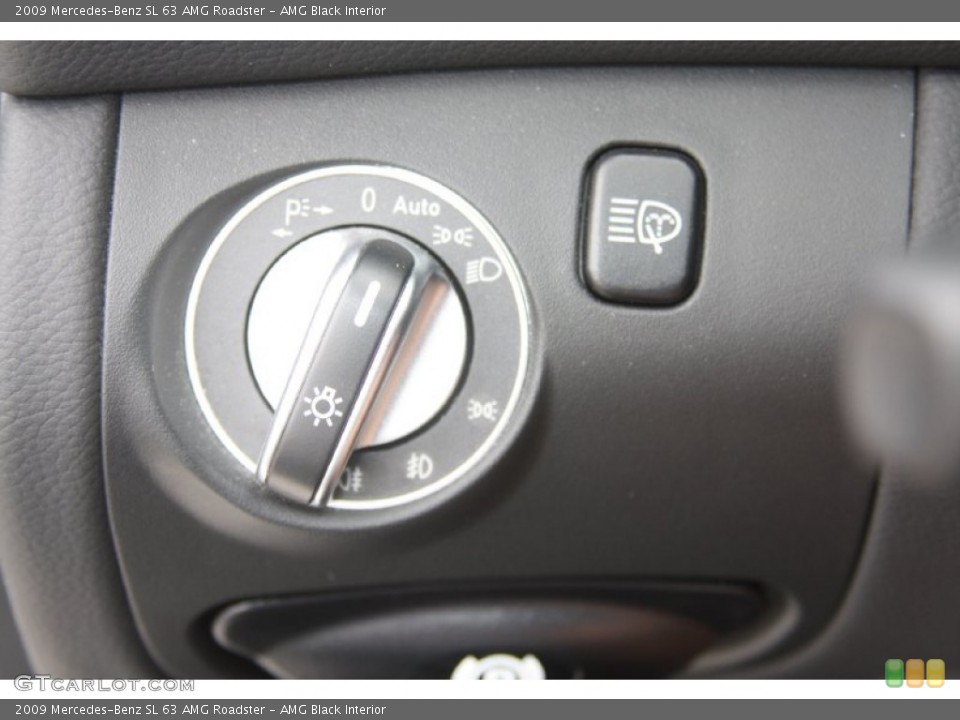AMG Black Interior Controls for the 2009 Mercedes-Benz SL 63 AMG Roadster #54289916