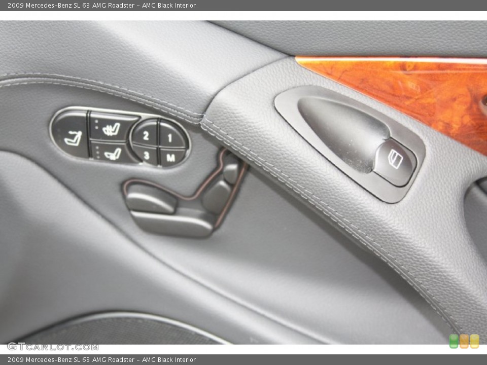 AMG Black Interior Controls for the 2009 Mercedes-Benz SL 63 AMG Roadster #54289967