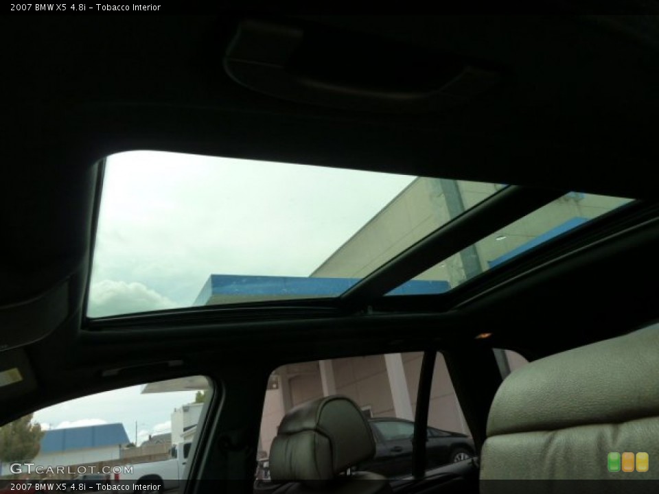 Tobacco Interior Sunroof for the 2007 BMW X5 4.8i #54292775