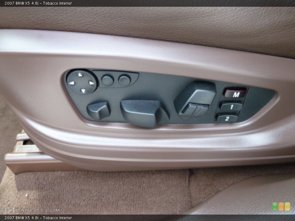 Tobacco Interior Controls for the 2007 BMW X5 4.8i #54292788
