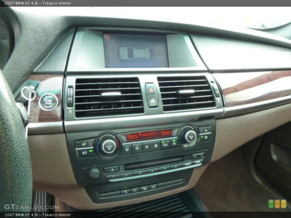 Tobacco Interior Controls for the 2007 BMW X5 4.8i #54292808