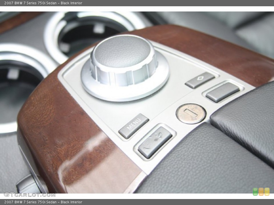 Black Interior Controls for the 2007 BMW 7 Series 750i Sedan #54293018