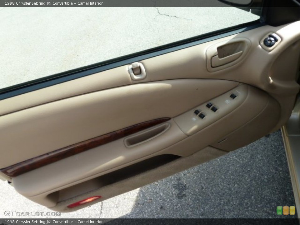 Camel Interior Door Panel for the 1998 Chrysler Sebring JXi Convertible #54293228