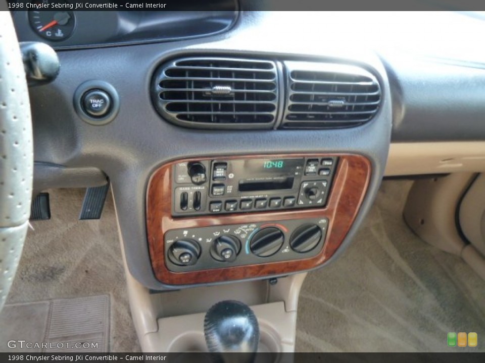 Camel Interior Controls for the 1998 Chrysler Sebring JXi Convertible #54293255