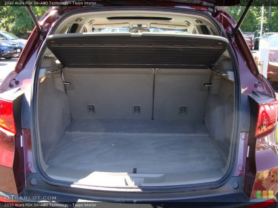 Taupe Interior Trunk for the 2010 Acura RDX SH-AWD Technology #54293831