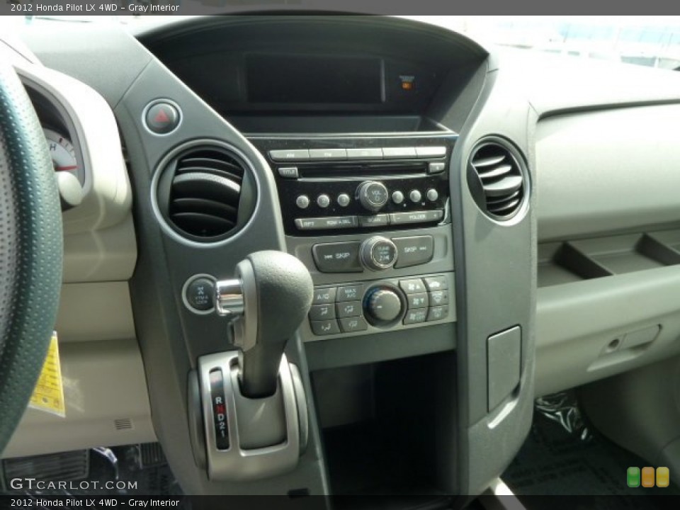 Gray Interior Controls for the 2012 Honda Pilot LX 4WD #54293876