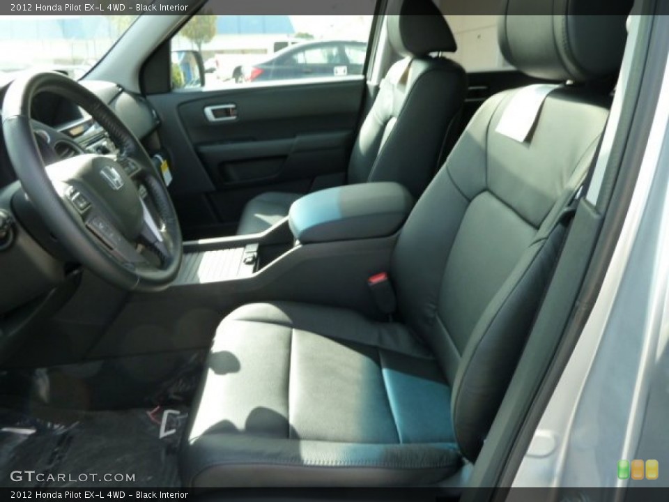 Black Interior Photo for the 2012 Honda Pilot EX-L 4WD #54293960