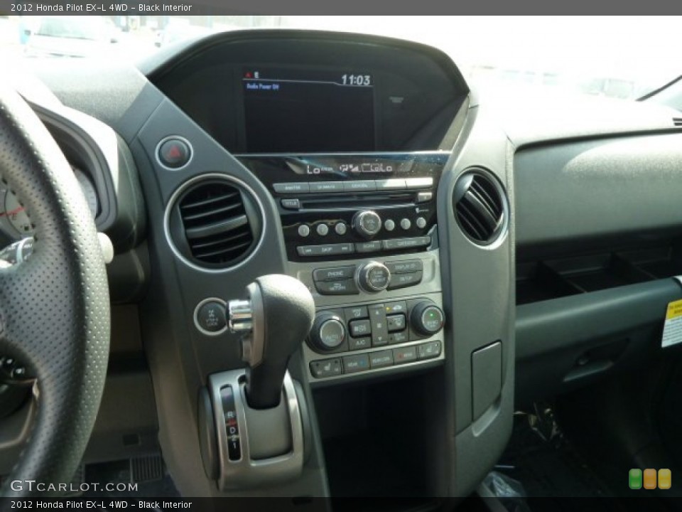 Black Interior Controls for the 2012 Honda Pilot EX-L 4WD #54294020