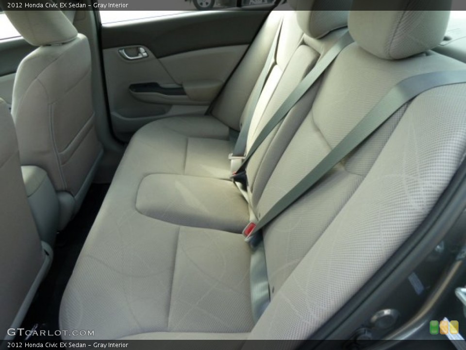 Gray Interior Photo for the 2012 Honda Civic EX Sedan #54294128