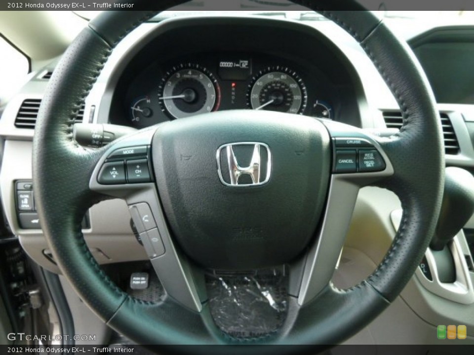 Truffle Interior Steering Wheel for the 2012 Honda Odyssey EX-L #54294347