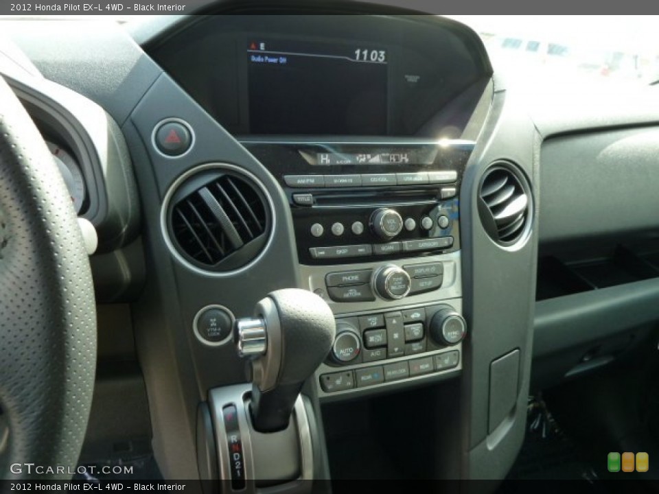 Black Interior Controls for the 2012 Honda Pilot EX-L 4WD #54294561