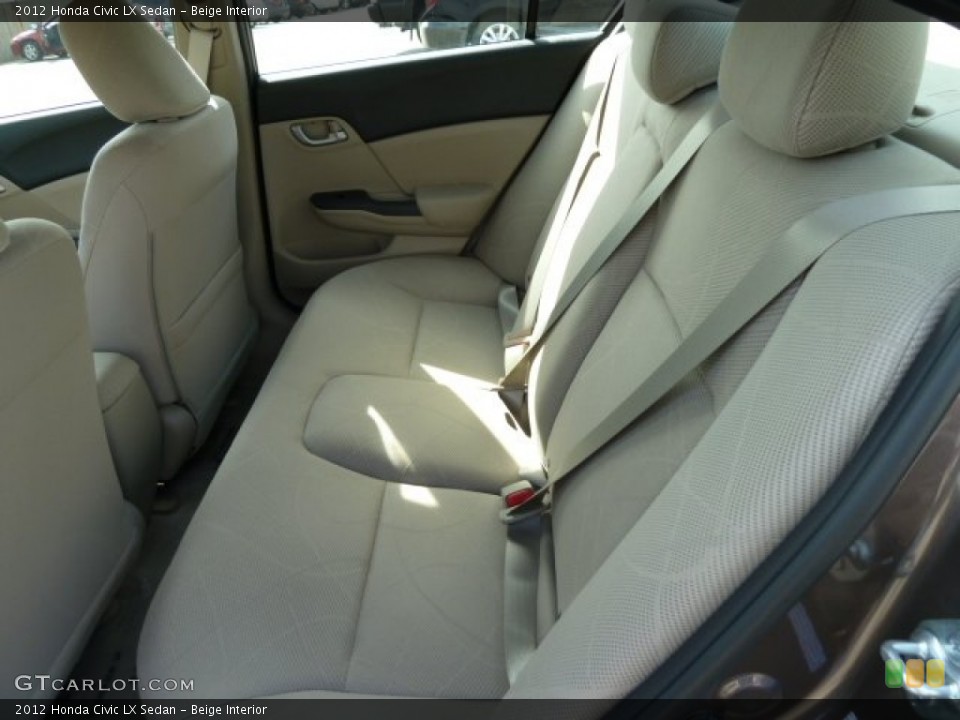 Beige Interior Photo for the 2012 Honda Civic LX Sedan #54294702