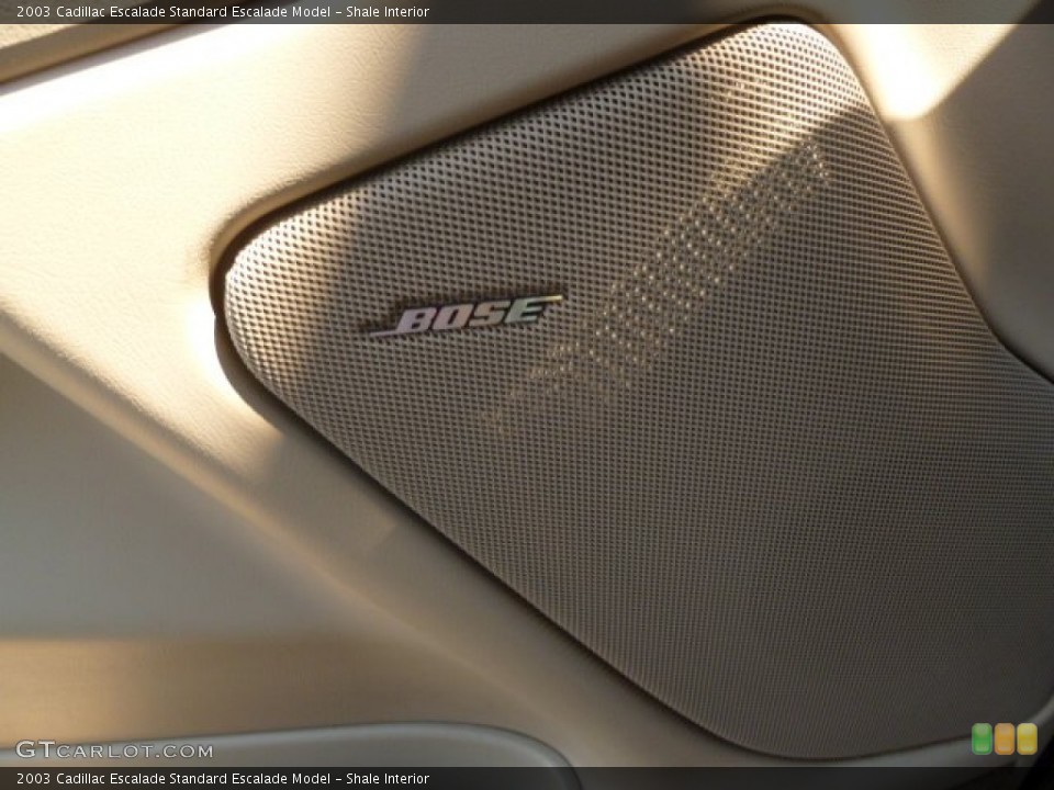 Shale Interior Audio System for the 2003 Cadillac Escalade  #54295512