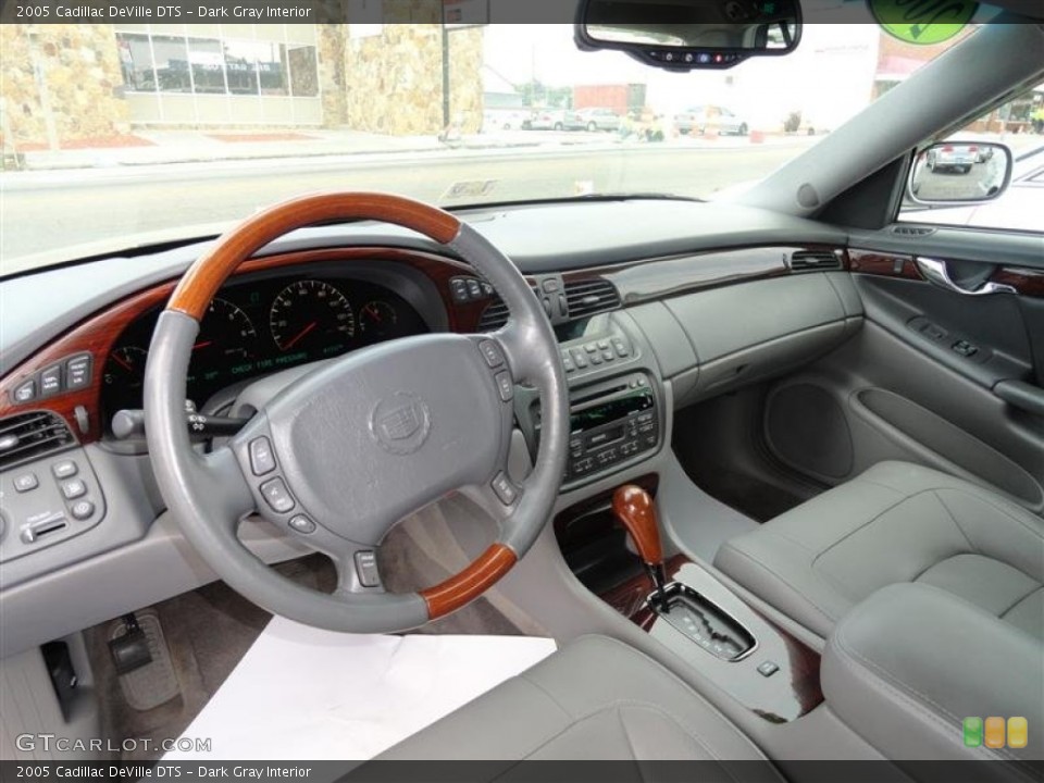 Dark Gray Interior Prime Interior for the 2005 Cadillac DeVille DTS #54296640
