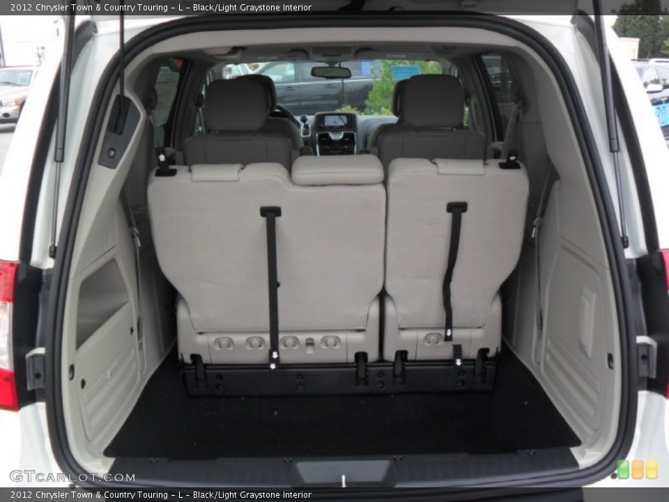 Black/Light Graystone Interior Trunk for the 2012 Chrysler Town & Country Touring - L #54297168