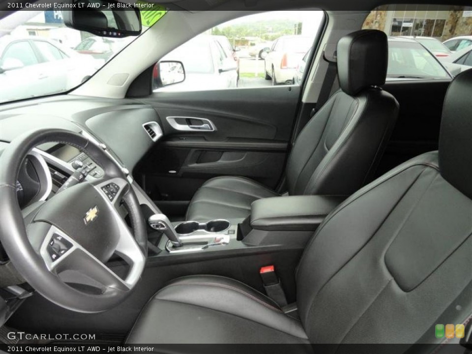 Jet Black Interior Photo for the 2011 Chevrolet Equinox LT AWD #54299172