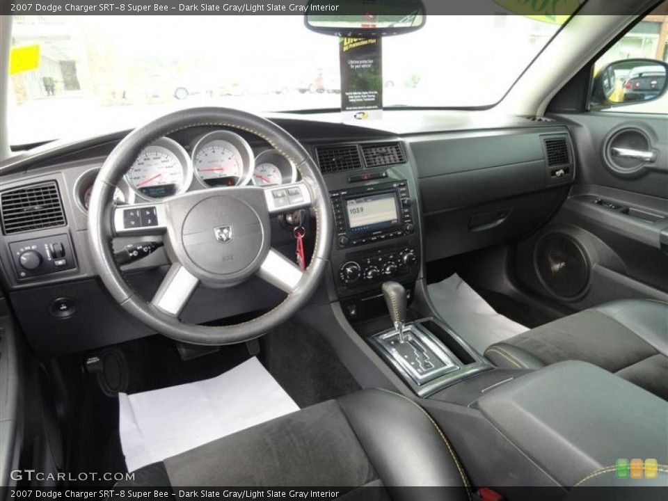 Dark Slate Gray/Light Slate Gray Interior Dashboard for the 2007 Dodge Charger SRT-8 Super Bee #54301197