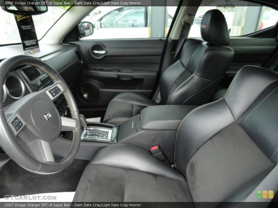 Dark Slate Gray/Light Slate Gray Interior Photo for the 2007 Dodge Charger SRT-8 Super Bee #54301209