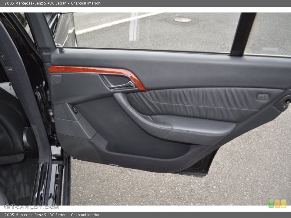 Charcoal Interior Door Panel for the 2005 Mercedes-Benz S 430 Sedan #54301405