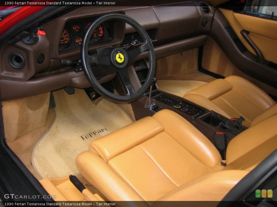 Tan Interior Prime Interior for the 1990 Ferrari Testarossa  #54302034