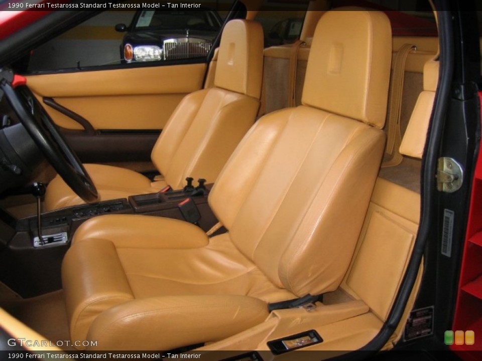 Tan Interior Photo for the 1990 Ferrari Testarossa  #54302043