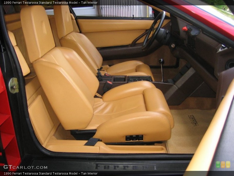 Tan Interior Photo for the 1990 Ferrari Testarossa  #54302049