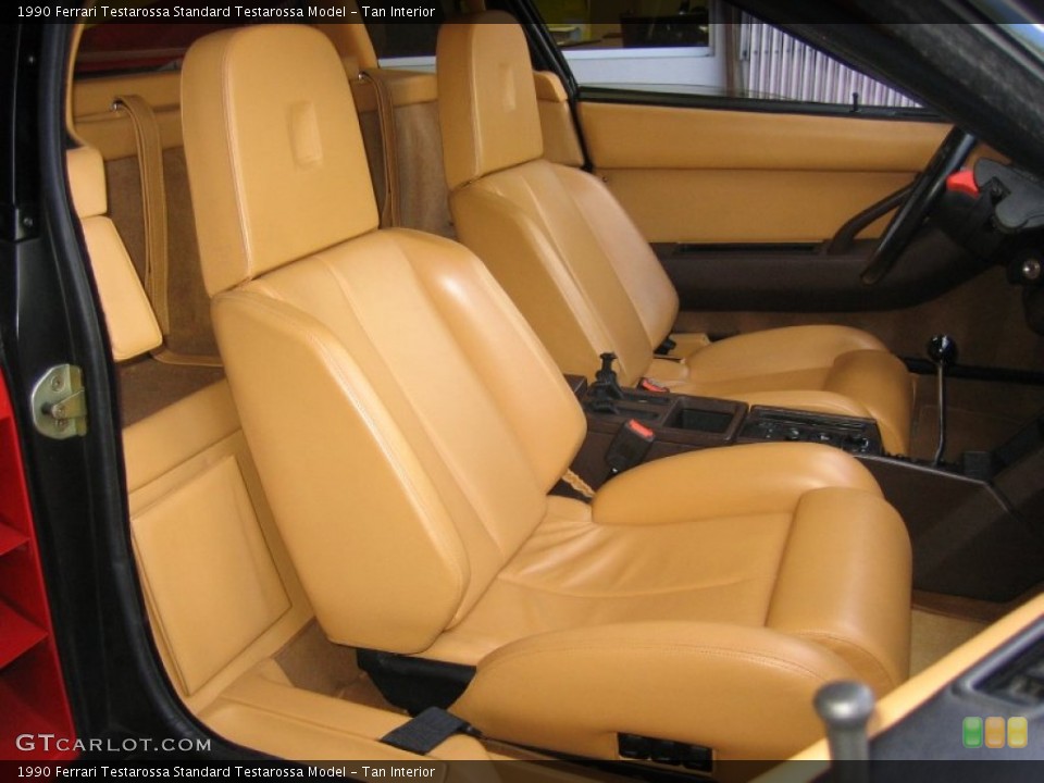 Tan Interior Photo for the 1990 Ferrari Testarossa  #54302063