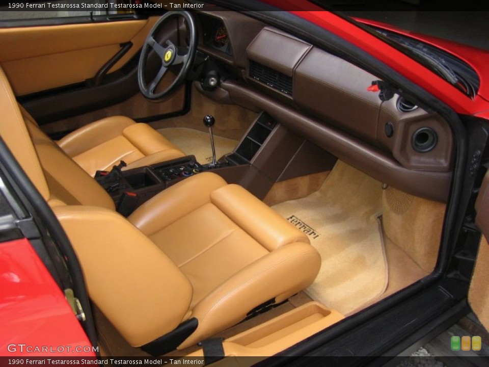 Tan Interior Photo for the 1990 Ferrari Testarossa  #54302073