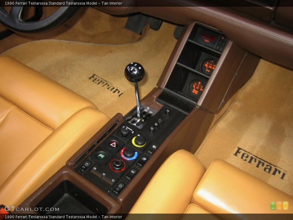 Tan Interior Transmission for the 1990 Ferrari Testarossa  #54302120