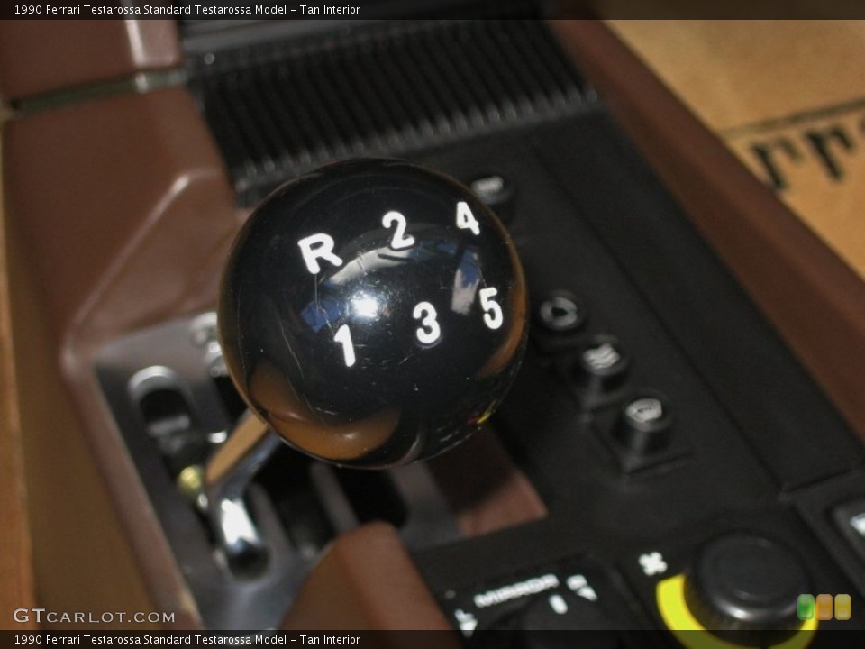 Tan Interior Transmission for the 1990 Ferrari Testarossa  #54302175