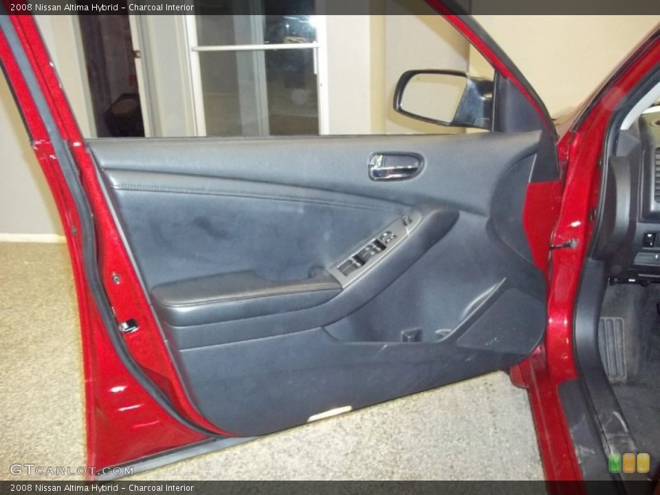 Charcoal Interior Door Panel for the 2008 Nissan Altima Hybrid #54303693