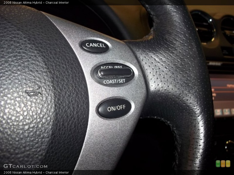 Charcoal Interior Controls for the 2008 Nissan Altima Hybrid #54303768