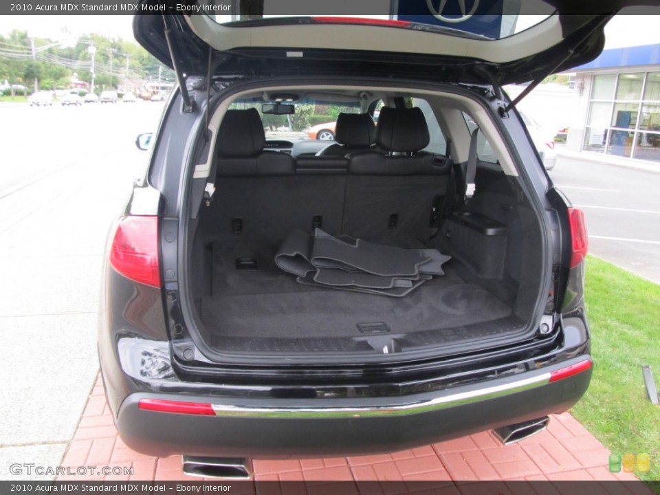 Ebony Interior Trunk for the 2010 Acura MDX  #54304452