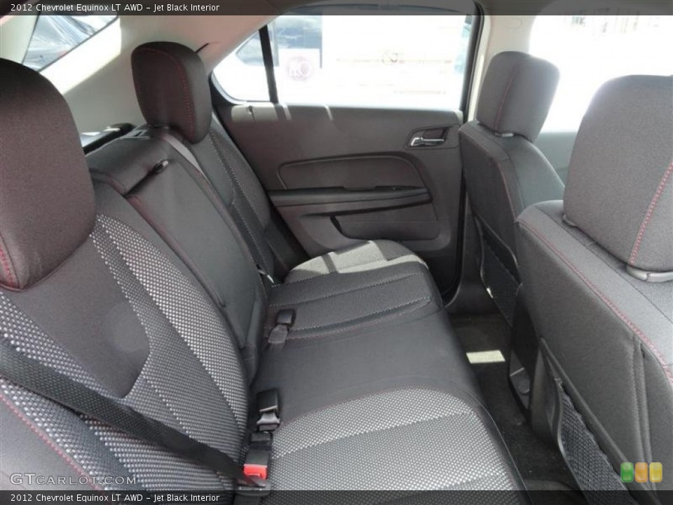 Jet Black Interior Photo for the 2012 Chevrolet Equinox LT AWD #54304455