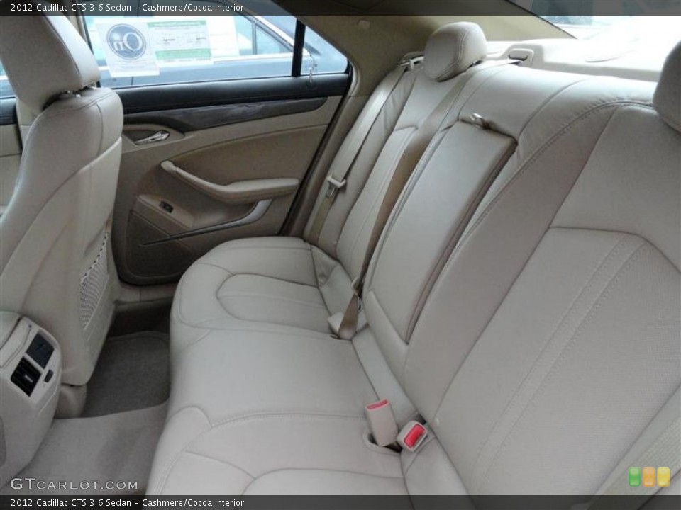 Cashmere/Cocoa Interior Photo for the 2012 Cadillac CTS 3.6 Sedan #54304674
